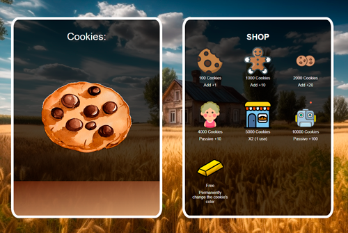 Billede af Cookie Clicker til case