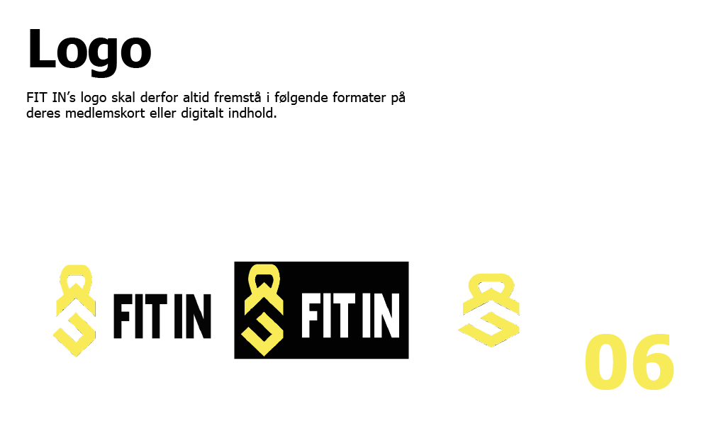 Billede af Logo side i designmanual